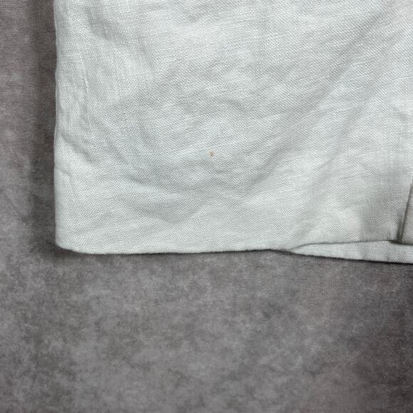 Joie Blazer Jacket Womens 8 White Linen Long Sleeves Collared Pockets Career - Picture 6 of 12